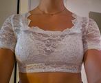 Dirndl blouse maat M, Kleding | Dames, Maat 38/40 (M), Blauw, Nieuw, Ophalen of Verzenden