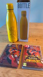 Pokemon Scarlet Switch + Metal Case + Waterfles, Spelcomputers en Games, Online, 1 speler, Ophalen of Verzenden, Zo goed als nieuw
