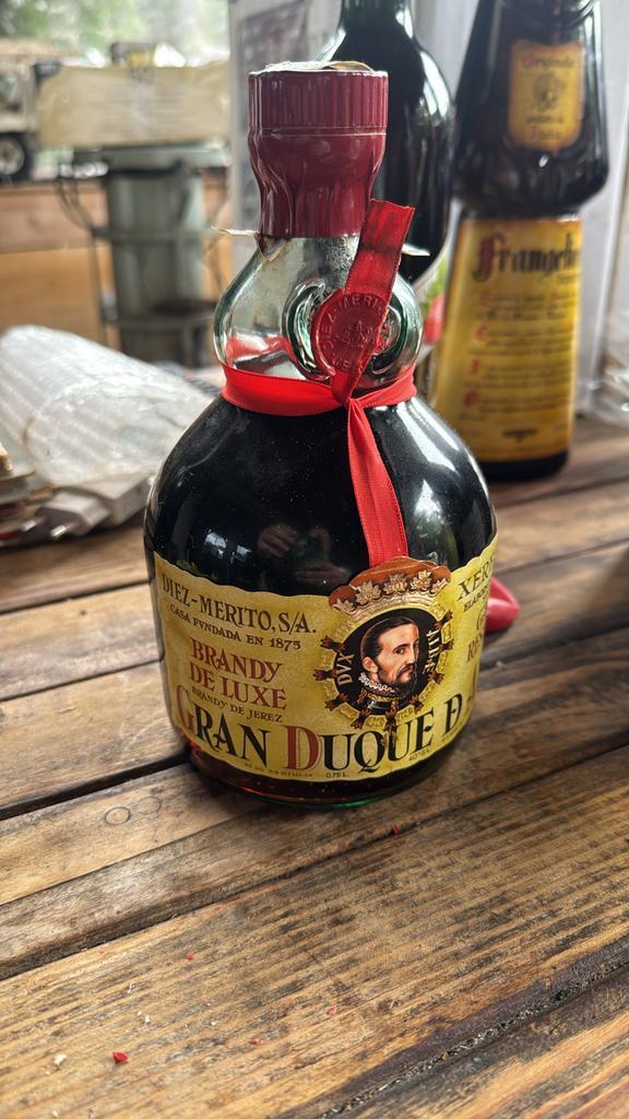 Gran Duque d'Alba Brandy de Jerez Solera Gran Reserva, Verzamelen, Wijnen, Zo goed als nieuw, Frankrijk, Vol, Ophalen of Verzenden