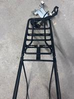 Fiets adapter voor kinderzitje + verlenger fietstassen, Ophalen, Gebruikt