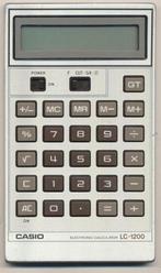 D171 Casio rekenmachine/calculator LC-1200, Verzenden, Nieuw