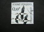 Finland Vogels uit 2017, Postzegels en Munten, Postzegels | Europa | Scandinavië, Ophalen of Verzenden, Finland, Gestempeld