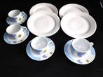 Servies 4x,Kopjes en Schotel Nieuw samen €2,50 en gratis, Ophalen, Nieuw, Overige stijlen, Kop(pen) en/of Schotel(s)