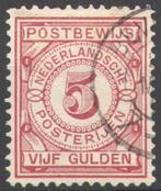 Nederland Postbewijszegel 6 gestempeld 1884, Postzegels en Munten, Postzegels | Nederland, Verzenden, T/m 1940, Gestempeld