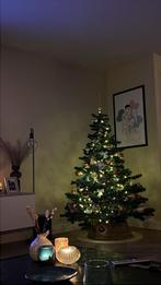 Kerstboom incl. verlichting, voet/mand, kerstballen, Diversen, Kerst, Ophalen, Gebruikt