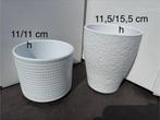 Witte Bloempotten Set, Ophalen, Kunststof, Minder dan 30 cm, Minder dan 60 cm