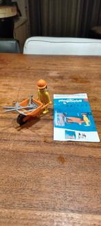 Vintage Playmobil setje 3210 / Bouwvakker met kruiwagen/1974, Ophalen of Verzenden