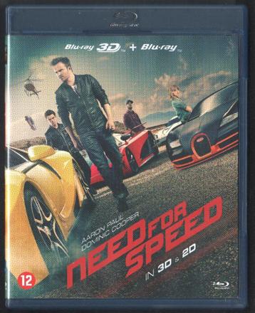 Need for Speed 3D+2D. Blu-ray. beschikbaar voor biedingen
