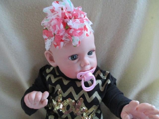 reborn maggie, Verzamelen, Poppen, Zo goed als nieuw, Pop, Levensecht of Reborn, Ophalen of Verzenden