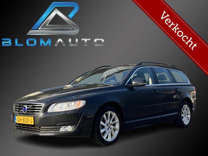 Volvo V70 2.0 D AUT LEDER+XENON+STANDKACHEL NL AUTO, Auto's, Volvo, Bedrijf, Te koop, V70, ABS, Airbags, Airconditioning, Alarm