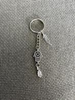 Sleutelhanger hand Fatima 2x veer hangers zilverkleur, Ophalen of Verzenden, Nieuw, Overige typen