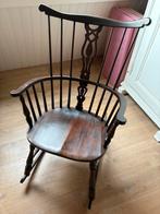 Schommelstoel bruin, Antiek en Kunst, Antiek | Meubels | Stoelen en Banken, Ophalen of Verzenden