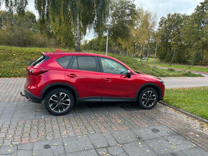 Mazda cx5 2016, Auto's, Mazda, Particulier, CX-5, Benzine, SUV of Terreinwagen, Rood, Leder, Ophalen
