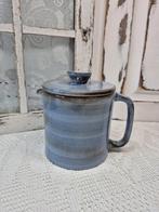 Volendams aardewerk theepot, kan met deksel, Huis en Inrichting, ., Ophalen of Verzenden, Zo goed als nieuw, Overige stijlen
