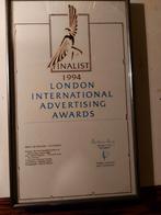 Glen Talloch Whisky Award. 1994. In lijst., Verzamelen, Merken en Reclamevoorwerpen, Nieuw, Overige typen, Ophalen of Verzenden