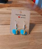 Sinterklaas oorbellen, Hangers, Blauw, Nieuw, Ophalen of Verzenden