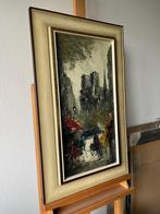 John Bevort, Parijse stadsvoorstelling met terrassen, Antiek en Kunst, Kunst | Schilderijen | Klassiek, Ophalen