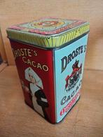 Blik Droste Cacao platte bovenkant, Verzamelen, Blikken, Ophalen of Verzenden, Gebruikt, Overige, Droste