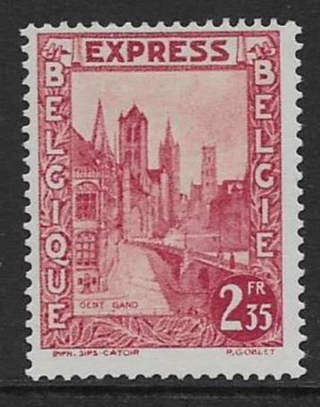 België 1929    Express   267  (Plakkerrest) beschikbaar voor biedingen