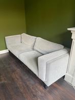Nockeby 3 zits bank ikea grijs met extra hoes en hocket/poef, 250 tot 300 cm, Gebruikt, Verzenden, Driepersoons