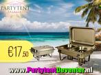 Feestje! Chafing Dish tehuur + evt Party tent 6x3 /tafel etc, Ophalen, Nieuw