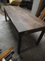 Antieke sobere Franse eiken betaaltafel, tafel 197cmx77cm, Antiek en Kunst, Antiek | Meubels | Tafels, Ophalen