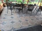 Tegels, Tuin en Terras, Ophalen, Zo goed als nieuw, Beton, Terrastegels