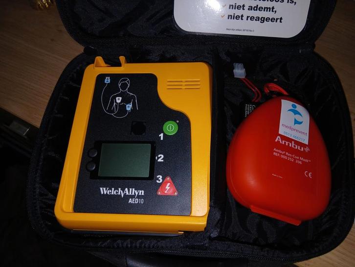 Welch Allyn AED 10 Defibrillator, Doe-het-zelf en Verbouw, Meetapparatuur, Ophalen of Verzenden