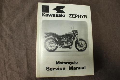Kawasaki Zephyr 750 1991 motorcycle service manual ZR750-C1, Motoren, Handleidingen en Instructieboekjes, Kawasaki, Ophalen of Verzenden
