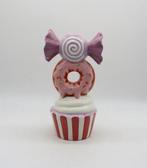 Kaarsenstandaard candy - donut - cupcake - snoepjes, Overige materialen, Kwastje-over-Kastje, Nieuw, Ophalen of Verzenden