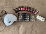 Pink gellac set, Ophalen, Gebruikt, Overige kleuren, Handen en Nagels