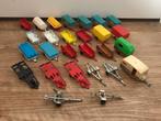 27x Majorette 3 inch aanhangers aanhangwagens voor auto’s, Hobby en Vrije tijd, Modelauto's | Overige schalen, Ophalen of Verzenden