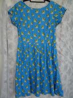 Kattenjurk Kitty Polka Dot Tea Dress Run & Fly UK 14 EU 42, Run & Fly, Blauw, Maat 42/44 (L), Ophalen of Verzenden