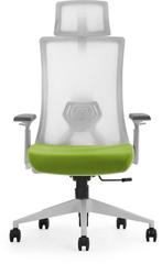 Euroseats Verona ergonomische bureaustoel - Limegroen / Wit, Ophalen of Verzenden, Ergonomisch, Nieuw, Overige kleuren