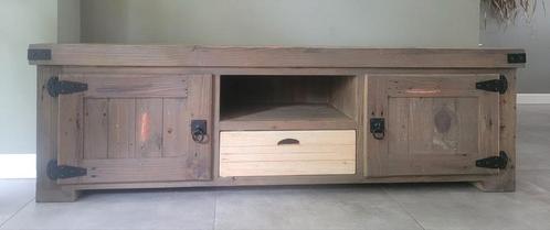 Mango Houten TV Meubel, Huis en Inrichting, Kasten | Televisiemeubels, Gebruikt, Minder dan 100 cm, 150 tot 200 cm, 25 tot 50 cm