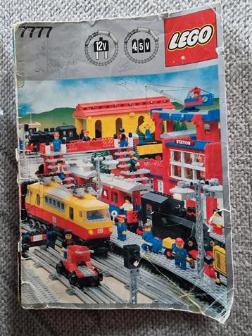 Te koop Lego treinenboek 7777 beschikbaar voor biedingen