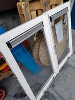 Hardhouten ramen dubbelglas raampartijen 112bij69, Doe-het-zelf en Verbouw, Glas en Ramen, Ophalen, Gevelraam of Ruit, Minder dan 80 cm