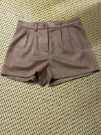 Suedine korte broek, Kleding | Dames, Maat 38/40 (M), Ophalen of Verzenden, Zo goed als nieuw, Bruin