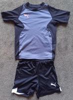 Sportkleding Puma maat 128 shirt en broek, Ophalen of Verzenden, Zo goed als nieuw, Jongen