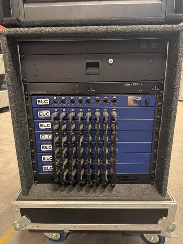 ELC Node Rack + Switch + neutrik quadcon haspel beschikbaar voor biedingen
