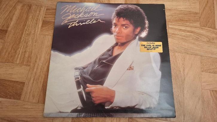 LP - Michael Jackson – Thriller, Cd's en Dvd's, Vinyl | Pop, Gebruikt, 1980 tot 2000, 12 inch, Ophalen of Verzenden