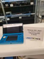 Nintendo 3DS - Aqua, Spelcomputers en Games, Spelcomputers | Nintendo 2DS en 3DS, Ophalen of Verzenden, Gebruikt, Blauw, 3DS