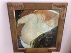 Gustav Klimt Danae reproductie op doek in lijst, Ophalen