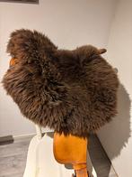 Echte bruine schapenvacht voor zadel of barebackpad, Ophalen of Verzenden, Zo goed als nieuw