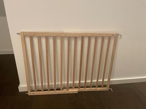Traphekje hout, Kinderen en Baby's, Traphekjes, Zo goed als nieuw, Klemhekje, Hout, 100 tot 115 cm, Ophalen