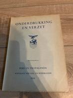 Onderdrukking en Verzet - Pers en Propaganda, Boeken, Oorlog en Militair, Ophalen, Gelezen