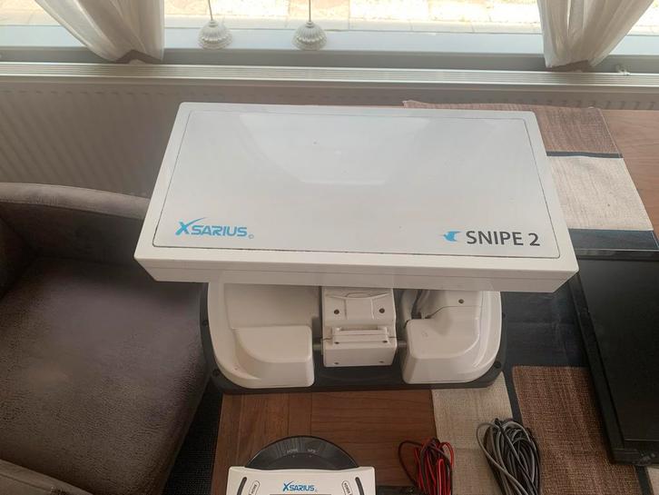 Snipe 2 Schotelantenne + TV (alles 12V), Caravans en Kamperen, Caravan accessoires, Gebruikt, Ophalen
