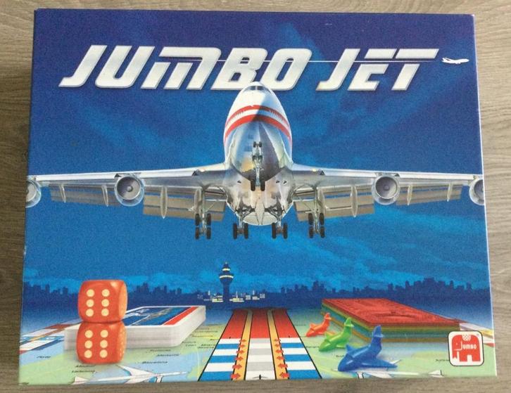 Jumbo jet Spel 2, Hobby en Vrije tijd, Gezelschapsspellen | Bordspellen, Zo goed als nieuw, Een of twee spelers, Drie of vier spelers