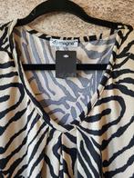 Magna zebraprint travel tuniek/top 56/58 NIEUW! twv €39.95, Nieuw, Magna, Ophalen of Verzenden, Blouse of Tuniek