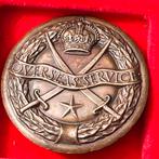 BRITSE OVERSEAS SERVICE BADGE INDISCHE TROEPEN, Ophalen of Verzenden, Landmacht, Nederland, Embleem of Badge